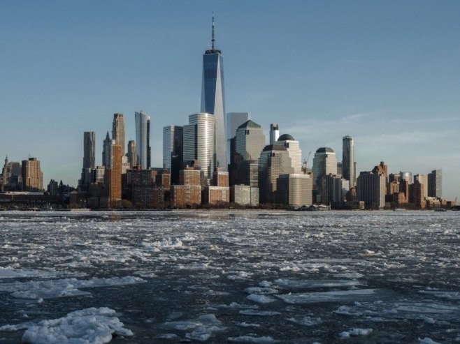 Екстремне хладноће у Њујорку, САД (фото:  EPA/OLGA FEDOROVA) - 