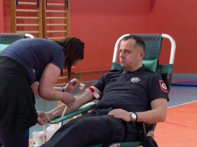 Даривање крви у Добоју - Фото: РТРС