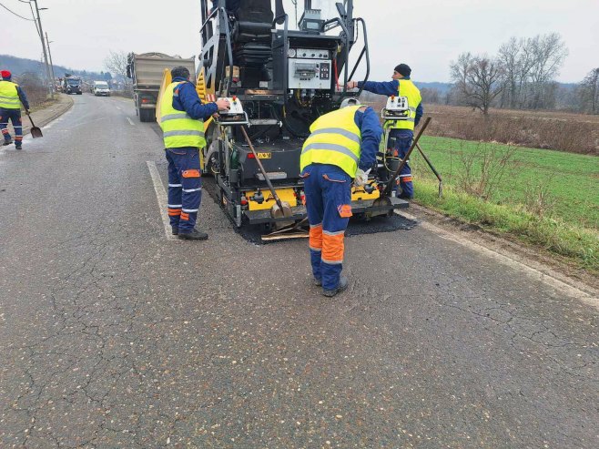 Санација пута - Фото: СРНА