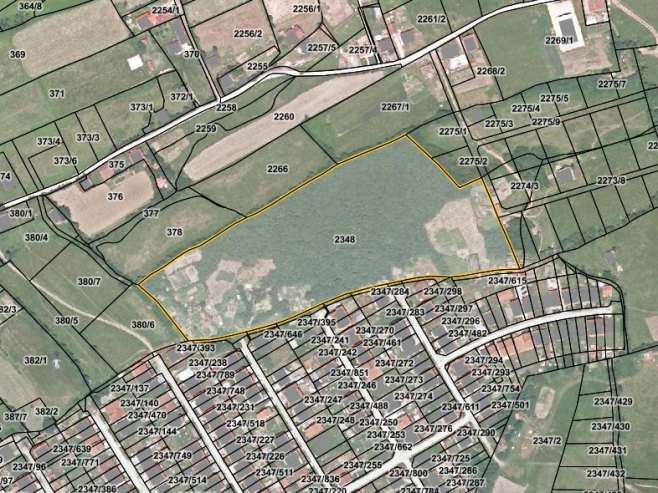 Електронски приказ К.Ч. 2348 (фото: ekatastar.rgurs.org) - 