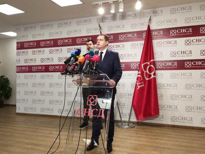 Радован Ковачевић на конференција за новинаре Радован Ковачевић на конференција за новинаре - Фото: РТРС