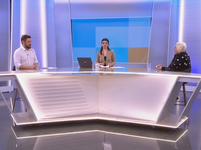 Ернест Завила и Љиљана Лабовић Маринковић - Фото: РТРС