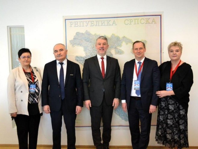 Шеранић са делегацијом из Санкт  Петербурга - Фото: Уступљена фотографија