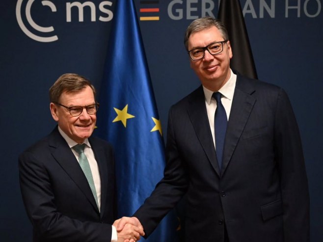 Јохан Вадефул и Александар Вучић (фото: instagram.com/buducnostsrbijeav) - 