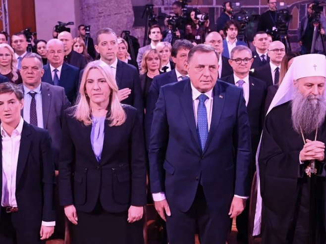 Обиљежавање Сретења у Беогарду (Фото: instagram.com/zeljka.cvijanovic) - 