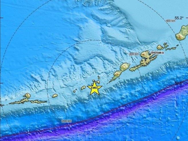Земљотрес на Аљасци (Фото: ЕМСЦ) - 