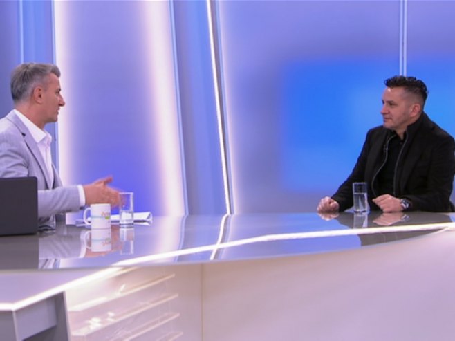 Бобан Кустурић, гост Јутарњег програма - Фото: РТРС