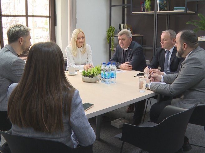 Мастиловић у Иновационом центру - Фото: РТРС