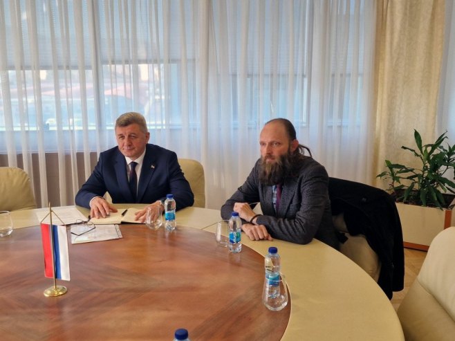 Драга Мастиловић са Александром Восмирком - Фото: СРНА