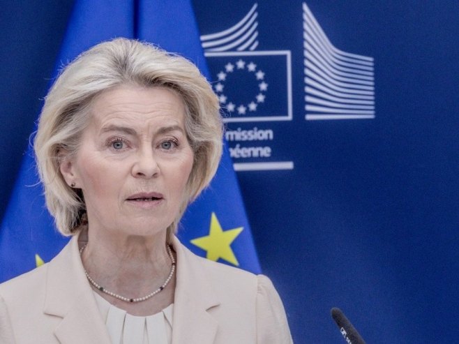 Урсула фон дер Лајен (фото: EPA/OLIVIER MATTHYS) Урсула фон дер Лајен (фото: EPA/OLIVIER MATTHYS) -