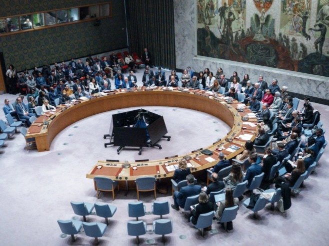 Меланија Трамп се обраћа Савјету безбједности УН (фото: EPA/OLGA FEDOROVA) - 