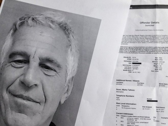 Џефри Епстин (Фото: EPA/CRISTOBAL HERRERA-ULASHKEVICH, илустрација) - 