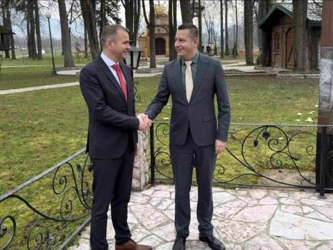 Александар Гогановић и Жолт Бунфорд - Фото: СРНА