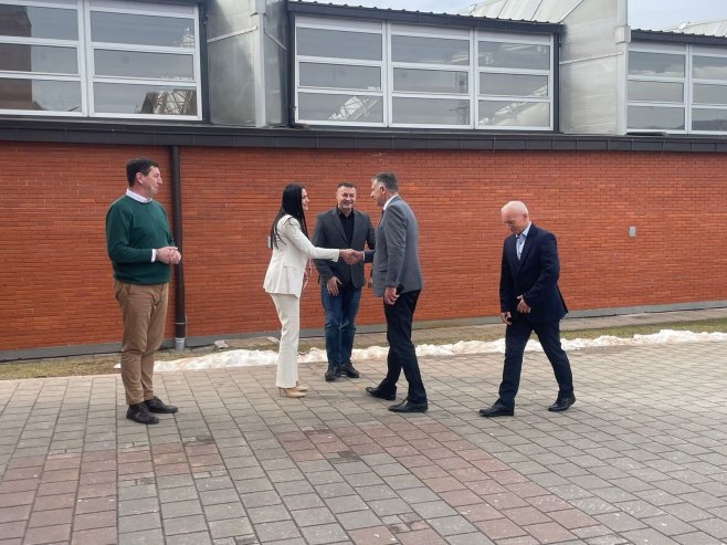 Министар Голубовић у радној посјети на Палама - Фото: РТРС