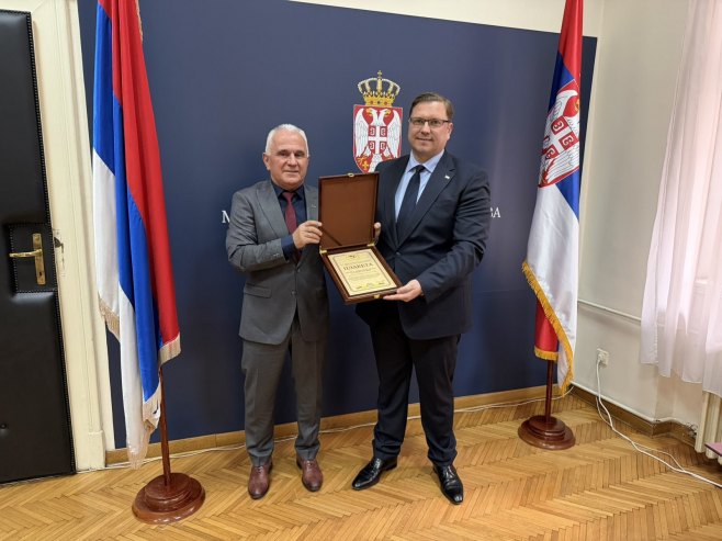 Кокановићу уручена плакета - Фото: РТРС