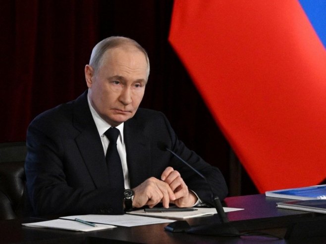 Владимир Путин (Фото: EPA/KRISTINA SOLOVYOVA/SPUTNIK/KREMLIN POOL MANDATORY CREDIT) Владимир Путин (Фото: EPA/KRISTINA SOLOVYOVA/SPUTNIK/KREMLIN POOL MANDATORY CREDIT) -