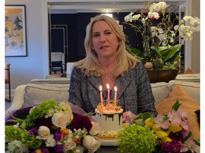 Цвијановић захвалила Додику и Вучићу на изненађењу (фото: instagram.com/zeljka.cvijanovic) - 