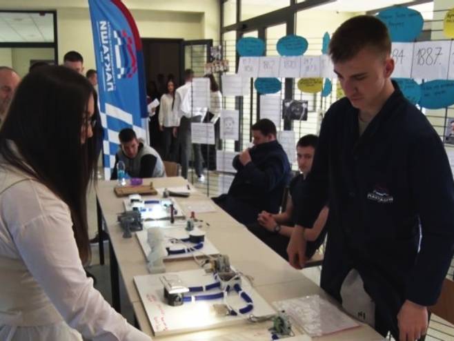 Центар средњих школа у Лакташима: Обиљежавање 170 година од рођења Николе Тесле - Фото: РТРС