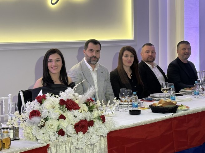 Обиљежавање 8. марта у организацији ГО СНСД-а Добој - Фото: РТРС