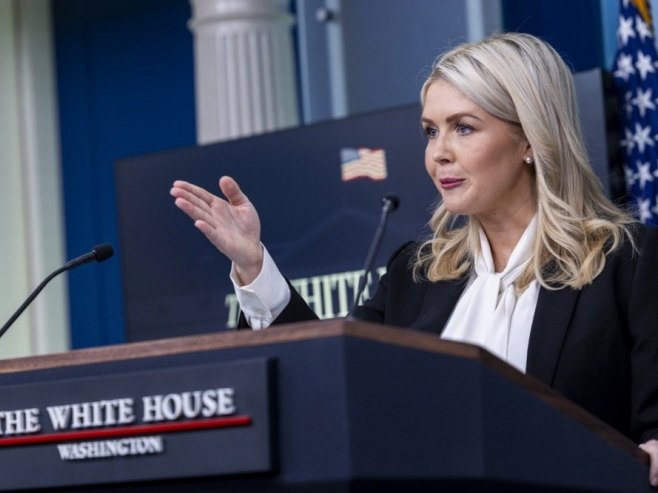 Каролин Левит (Фото: EPA//SHAWN THEW) - 