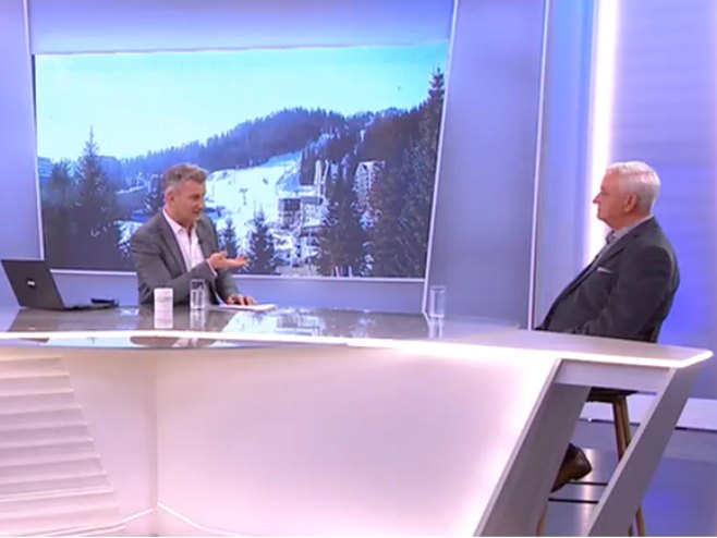 Саша Мићин - гост Јутарњег програма - Фото: РТРС