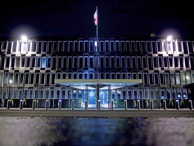 Амбасада САД-а у Ослу (Фото: EPA/LIEN KYRRE NORWAY OUT) - 