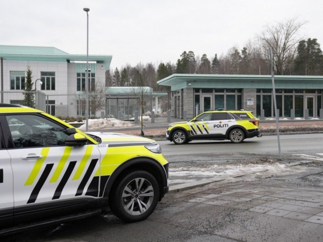 Амбасада САД у Ослу, Норвешка (фото: EPA/FREDRIK VARFJELL) - 