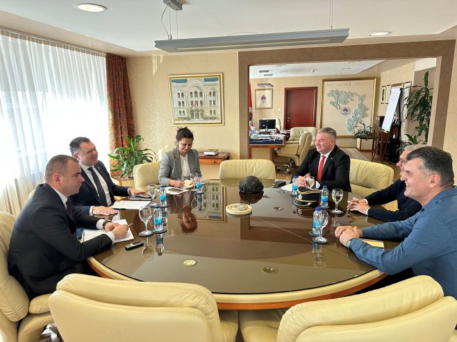 Састанак Будимир - Продановић - Фото: СРНА