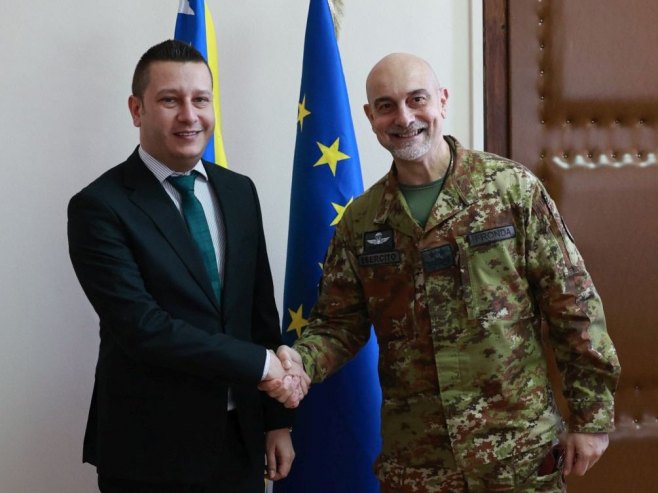 Александар Гогановић и Маурицио Фронда - Фото: СРНА