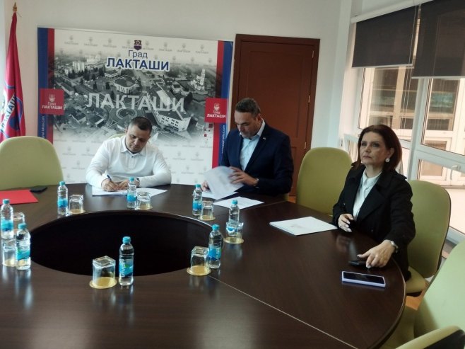 Мирослав Бојић и Денис Бојић - Фото: СРНА