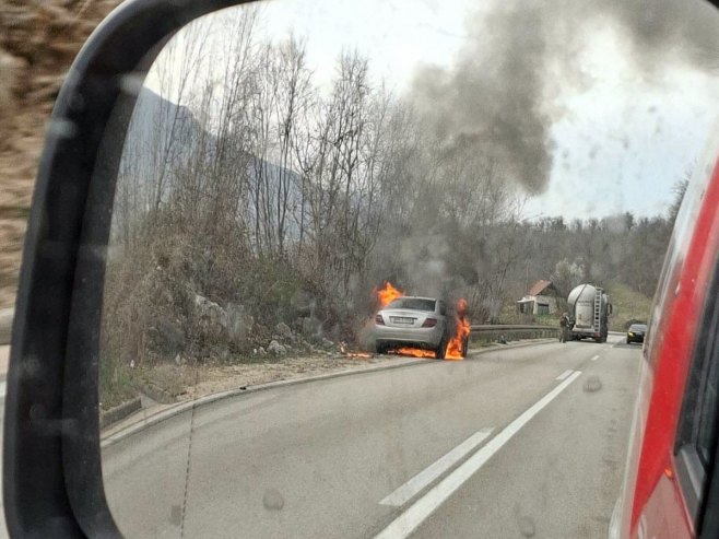Пожар (фото: Вајбер група Патроле / радари) - 