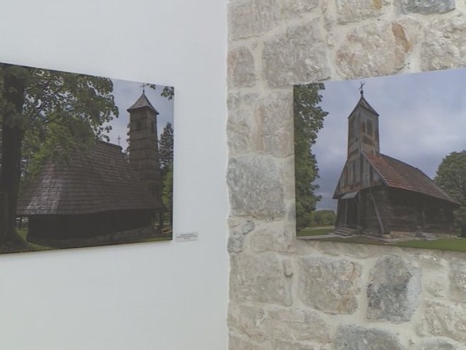 Изложба црква брвнара у Требињу - Фото: РТРС