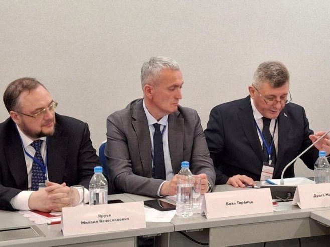 Москва - Форум Русија Балкан, министар Драга Мастиловић - Фото: Уступљена фотографија