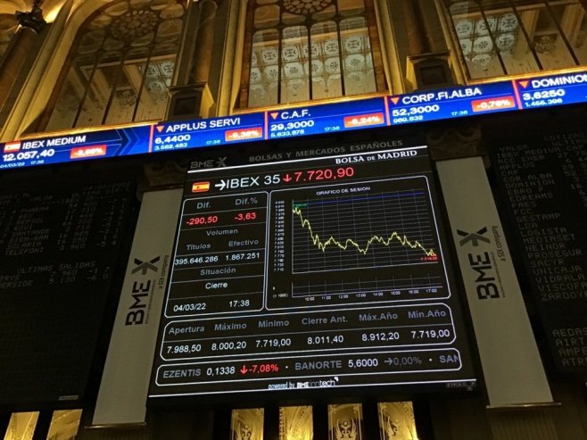 Шпанска берза, архивска фотографија (фото: EPA/Vega Alonso) - 