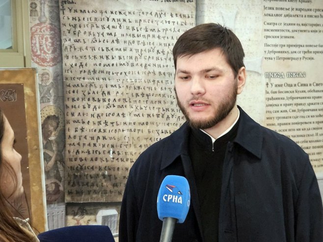 Ђакон Божидар Васиљевић Ђакон Божидар Васиљевић - Фото: СРНА