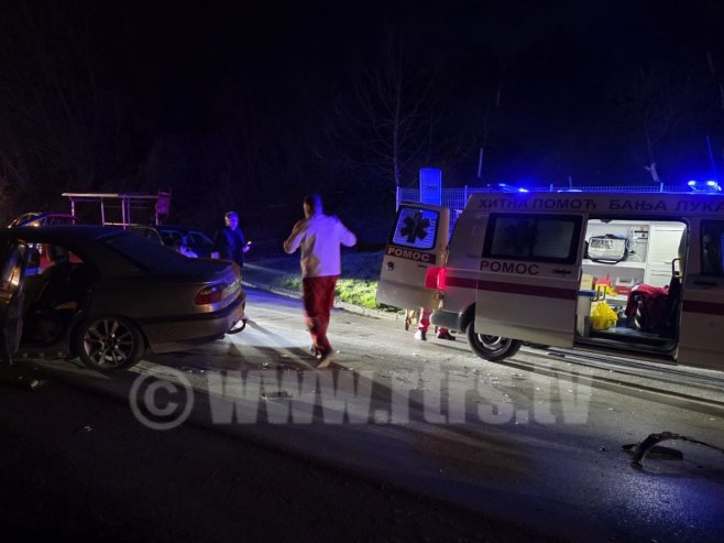 Бањалука, саобраћајна незгода - Фото: РТРС