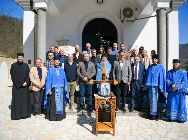 Зворник - озваничен почетак изградње манастира - Фото: РТРС