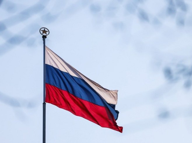 Руска застава (фото: EPA/HANNIBAL HANSCHKE - илустрација) - 