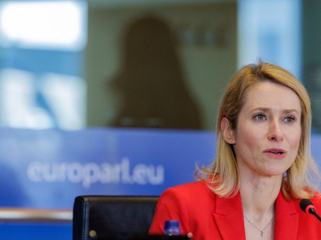 Каја Калас (фото: EPA/OLIVIER MATTHYS) - 