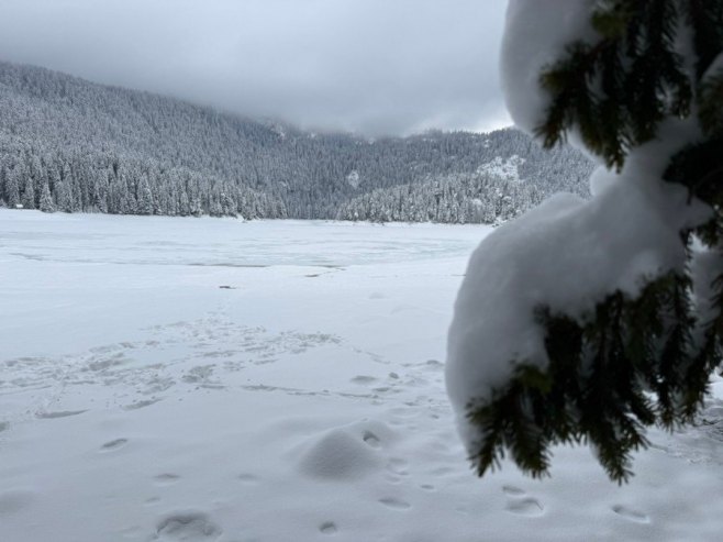 Жабљак - снијег - Фото: СРНА