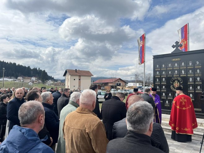 Рибник, парастос - Фото: РТРС