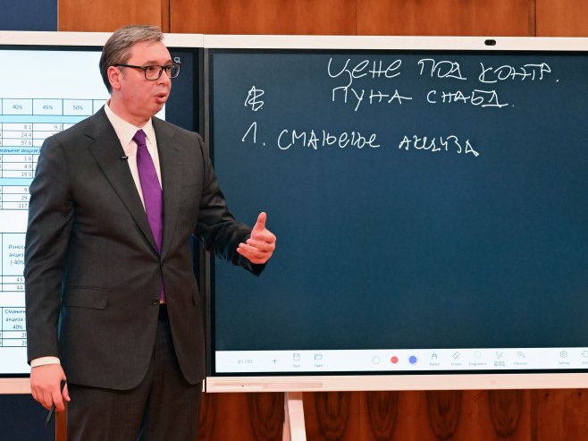 Александар Вучић (Фото: TANJUG/ RADE PRELIĆ) - 