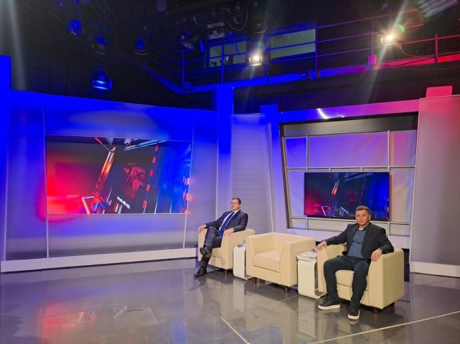 Радован Ковачевић и Небојша Вукановић - Фото: РТРС