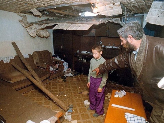 Посљедице НАТО бомбардовања у Београду, архивска фотографија (фото: EPA-PHOTO/EPA/BORIS SUBASIC/STR) Посљедице НАТО бомбардовања у Београду, архивска фотографија (фото: EPA-PHOTO/EPA/BORIS SUBASIC/STR) -