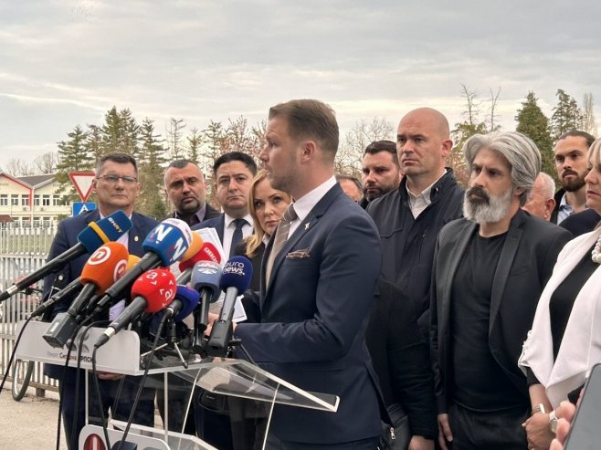 Конференција за новинаре Драшка Станивуковића - Фото: РТРС