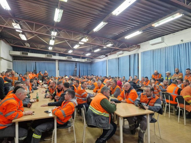 Радници "Нове Љубије" - Фото: РТРС