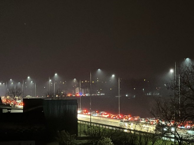 Удес на брзој цести Бањалука - Лакташи (Фото: viber/patrole radari) - 