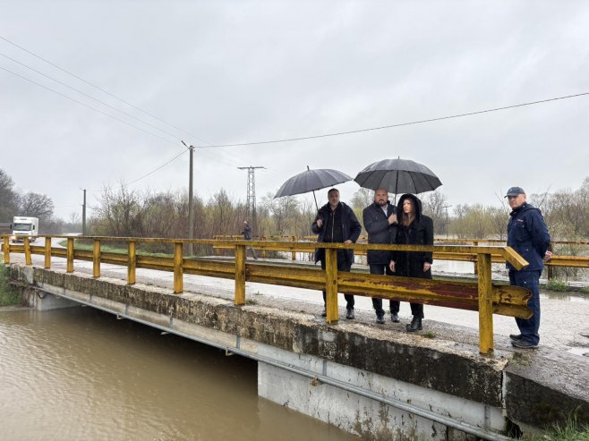 Водостај у Дервенти - Фото: РТРС