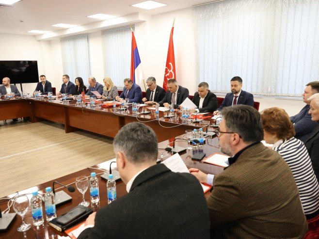 Сједница Предсједништва СНСД-а - Фото: ZIPAPHOTO/Borislav Zdrinja