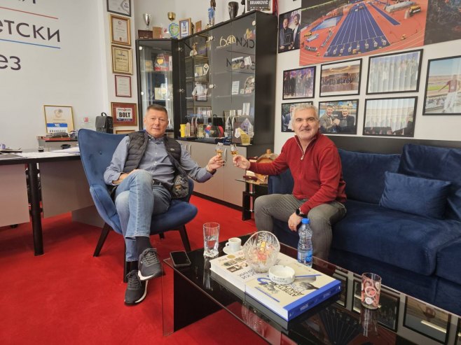 Душко Ивичић и Слободан Бранковић (фото: Atletski savez RS) - 